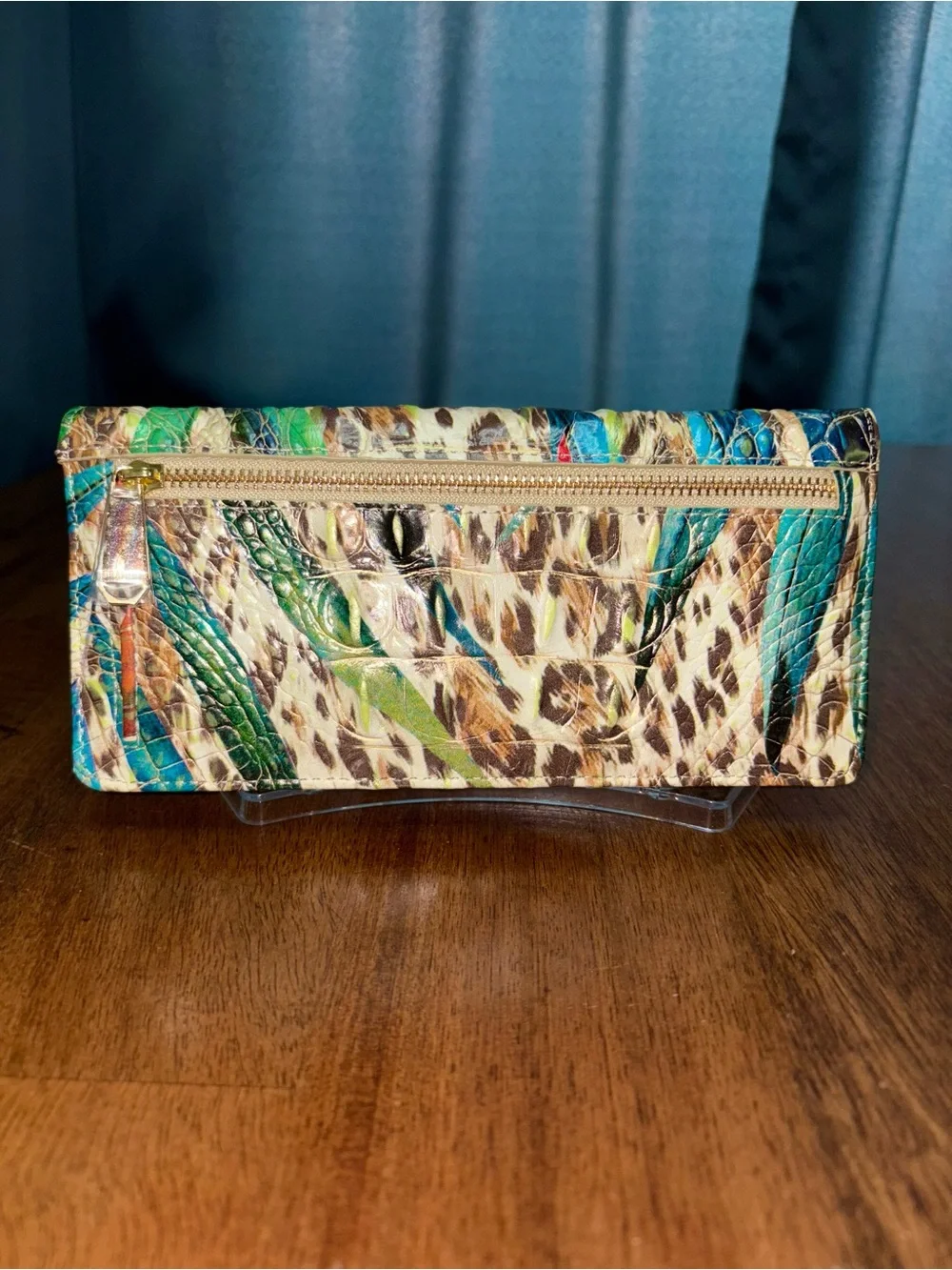 Brahmin EUC Ady - Botanica Melbourne - Leopard - Tropical - Like New